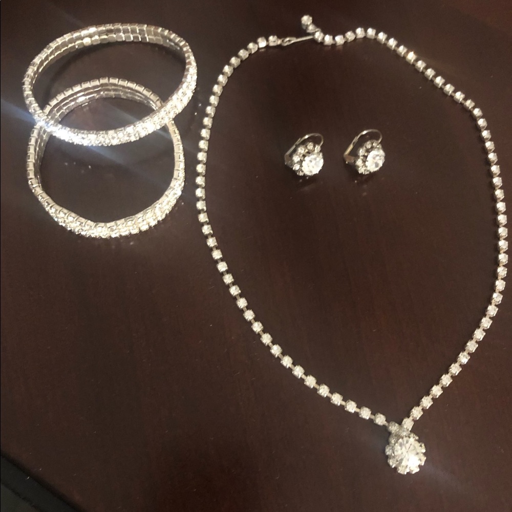 💎 Rhinestone Jewelry Set 💎